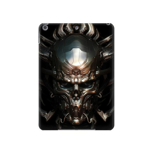 W1027 Hardcore Metal Skull Tablet Hülle Schutzhülle Taschen für iPad 10.2 (2021,2020,2019), iPad 9 8 7