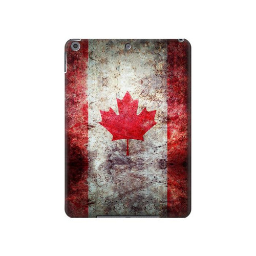 W2490 Canada Maple Leaf Flag Texture Tablet Hülle Schutzhülle Taschen für iPad 10.2 (2021,2020,2019), iPad 9 8 7