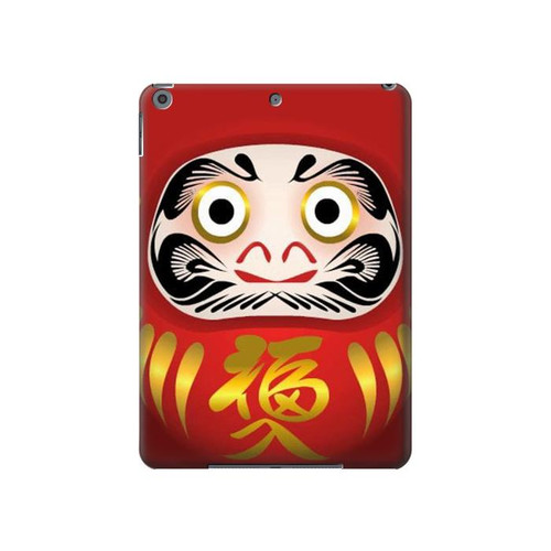 W2839 Japan Daruma Doll Tablet Hülle Schutzhülle Taschen für iPad 10.2 (2021,2020,2019), iPad 9 8 7