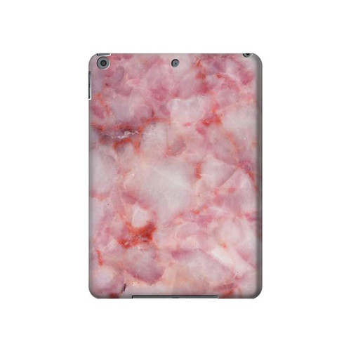 W2843 Pink Marble Texture Tablet Hülle Schutzhülle Taschen für iPad 10.2 (2021,2020,2019), iPad 9 8 7