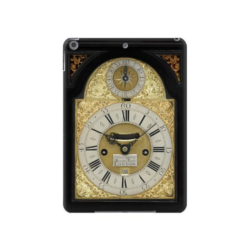 W3144 Antique Bracket Clock Tablet Hülle Schutzhülle Taschen für iPad 10.2 (2021,2020,2019), iPad 9 8 7