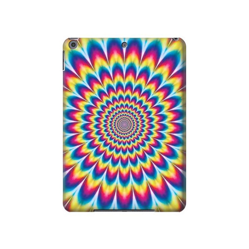 W3162 Colorful Psychedelic Tablet Hülle Schutzhülle Taschen für iPad 10.2 (2021,2020,2019), iPad 9 8 7