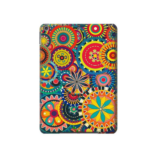 W3272 Colorful Pattern Tablet Hülle Schutzhülle Taschen für iPad 10.2 (2021,2020,2019), iPad 9 8 7