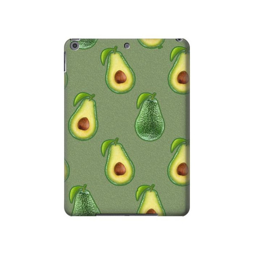 W3285 Avocado Fruit Pattern Tablet Hülle Schutzhülle Taschen für iPad 10.2 (2021,2020,2019), iPad 9 8 7