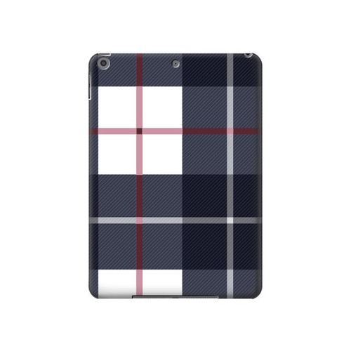 W3452 Plaid Fabric Pattern Tablet Hülle Schutzhülle Taschen für iPad 10.2 (2021,2020,2019), iPad 9 8 7