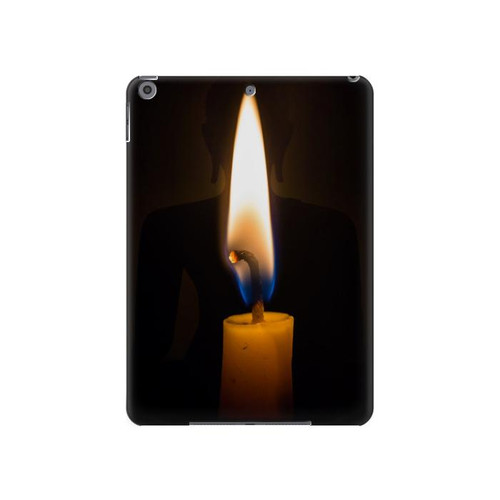 W3530 Buddha Candle Burning Tablet Hülle Schutzhülle Taschen für iPad 10.2 (2021,2020,2019), iPad 9 8 7