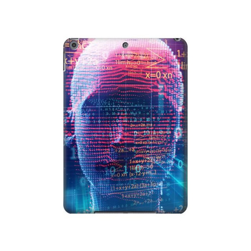 W3800 Digital Human Face Tablet Hülle Schutzhülle Taschen für iPad 10.2 (2021,2020,2019), iPad 9 8 7