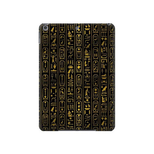 W3869 Ancient Egyptian Hieroglyphic Tablet Hülle Schutzhülle Taschen für iPad 10.2 (2021,2020,2019), iPad 9 8 7
