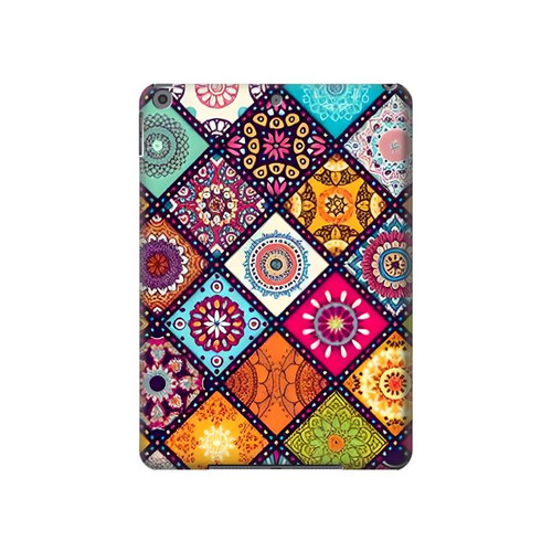 W3943 Maldalas Pattern Tablet Hülle Schutzhülle Taschen für iPad 10.2 (2021,2020,2019), iPad 9 8 7