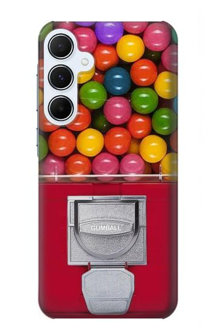 W3938 Gumball Capsule Game Graphic Hülle Schutzhülle Taschen und Leder Flip für Samsung Galaxy A55 5G