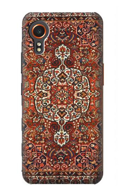 W3813 Persian Carpet Rug Pattern Hülle Schutzhülle Taschen und Leder Flip für Samsung Galaxy Xcover7