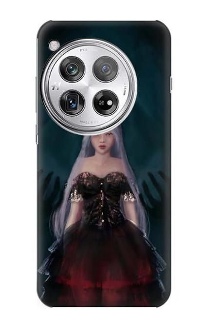 W3847 Lilith Devil Bride Gothic Girl Skull Grim Reaper Hülle Schutzhülle Taschen und Leder Flip für OnePlus 12