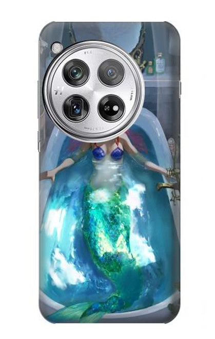 W3912 Cute Little Mermaid Aqua Spa Hülle Schutzhülle Taschen und Leder Flip für OnePlus 12