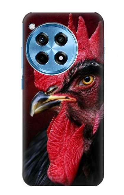 W3797 Chicken Rooster Hülle Schutzhülle Taschen und Leder Flip für OnePlus 12R