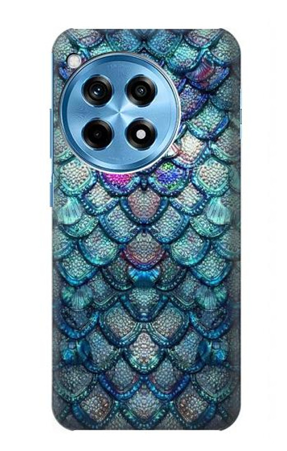 W3809 Mermaid Fish Scale Hülle Schutzhülle Taschen und Leder Flip für OnePlus 12R