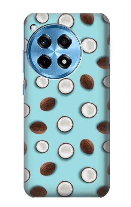 W3860 Coconut Dot Pattern Hülle Schutzhülle Taschen und Leder Flip für OnePlus 12R