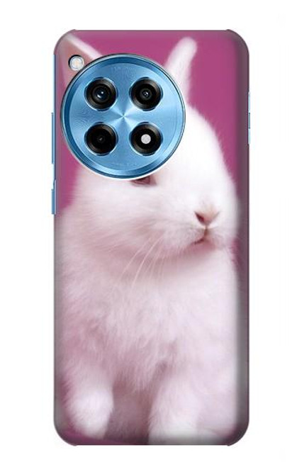 W3870 Cute Baby Bunny Hülle Schutzhülle Taschen und Leder Flip für OnePlus 12R