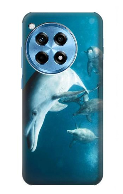 W3878 Dolphin Hülle Schutzhülle Taschen und Leder Flip für OnePlus 12R