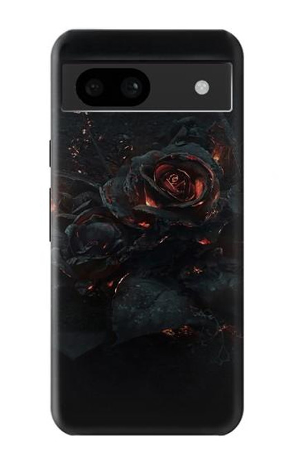W3672 Burned Rose Hülle Schutzhülle Taschen und Leder Flip für Google Pixel 8a