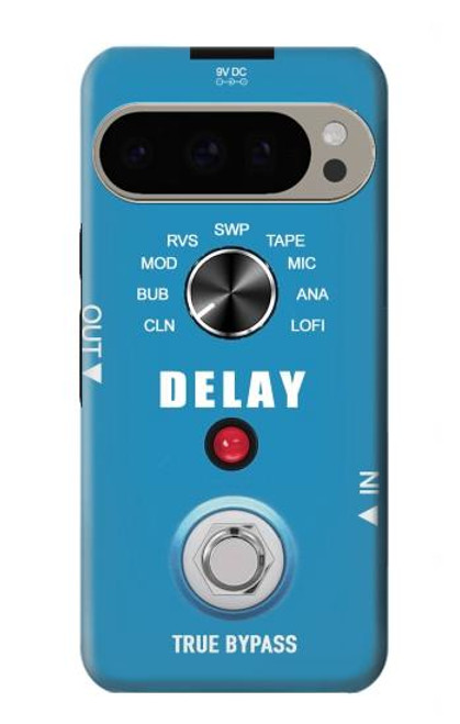 W3962 Guitar Analog Delay Graphic Hülle Schutzhülle Taschen und Leder Flip für Google Pixel 9 Pro