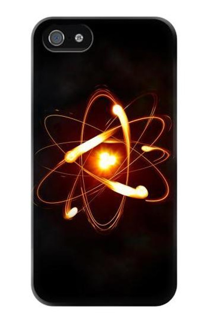 W3547 Quantum Atom Hülle Schutzhülle Taschen und Leder Flip für iPhone 4 4S