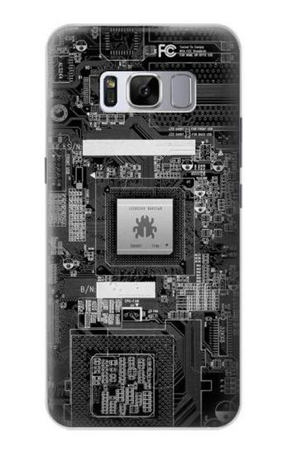 W3434 Bug Circuit Board Graphic Hülle Schutzhülle Taschen und Leder Flip für Samsung Galaxy S8 Plus