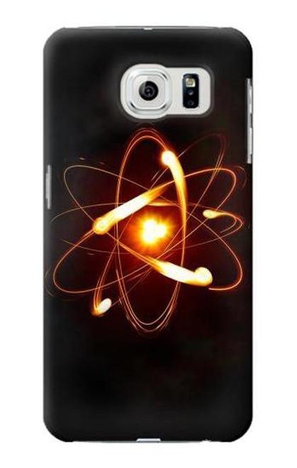 W3547 Quantum Atom Hülle Schutzhülle Taschen und Leder Flip für Samsung Galaxy S6