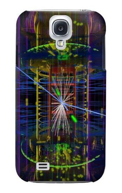 W3545 Quantum Particle Collision Hülle Schutzhülle Taschen und Leder Flip für Samsung Galaxy S4