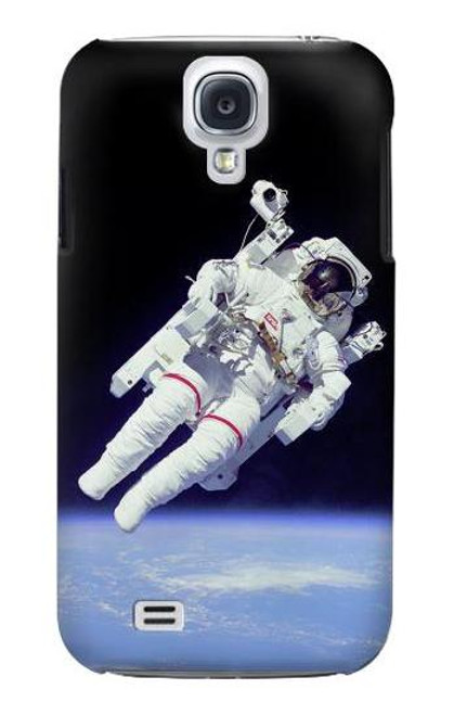 W3616 Astronaut Hülle Schutzhülle Taschen und Leder Flip für Samsung Galaxy S4