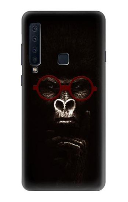 W3529 Thinking Gorilla Hülle Schutzhülle Taschen und Leder Flip für Samsung Galaxy A9 (2018), A9 Star Pro, A9s