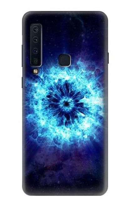 W3549 Shockwave Explosion Hülle Schutzhülle Taschen und Leder Flip für Samsung Galaxy A9 (2018), A9 Star Pro, A9s