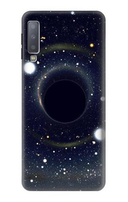 W3617 Black Hole Hülle Schutzhülle Taschen und Leder Flip für Samsung Galaxy A7 (2018)