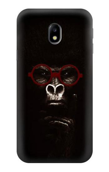 W3529 Thinking Gorilla Hülle Schutzhülle Taschen und Leder Flip für Samsung Galaxy J3 (2017) EU Version