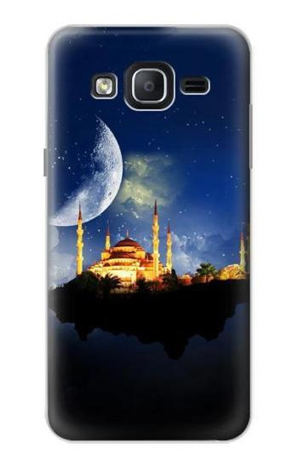 W3506 Islamic Ramadan Hülle Schutzhülle Taschen und Leder Flip für Samsung Galaxy On5