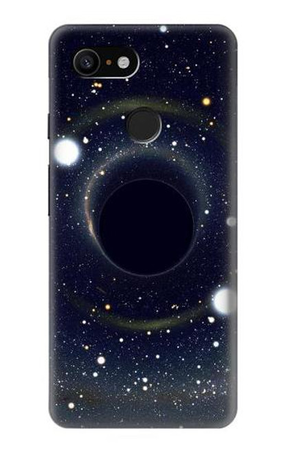 W3617 Black Hole Hülle Schutzhülle Taschen und Leder Flip für Google Pixel 3