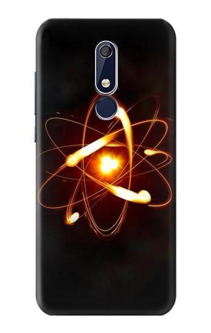 W3547 Quantum Atom Hülle Schutzhülle Taschen und Leder Flip für Nokia 5.1, Nokia 5 2018