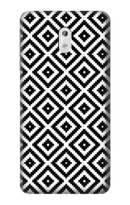 W3424 Ruta Pattern Hülle Schutzhülle Taschen und Leder Flip für Nokia 3