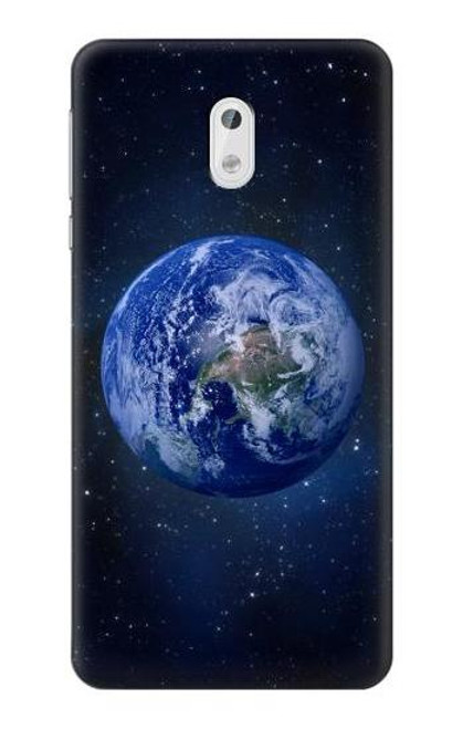 W3430 Blue Planet Hülle Schutzhülle Taschen und Leder Flip für Nokia 3