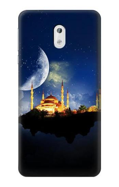 W3506 Islamic Ramadan Hülle Schutzhülle Taschen und Leder Flip für Nokia 3