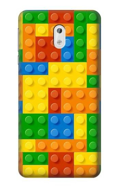 W3595 Brick Toy Hülle Schutzhülle Taschen und Leder Flip für Nokia 3