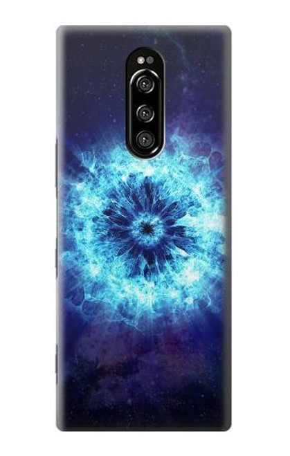 W3549 Shockwave Explosion Hülle Schutzhülle Taschen und Leder Flip für Sony Xperia 1