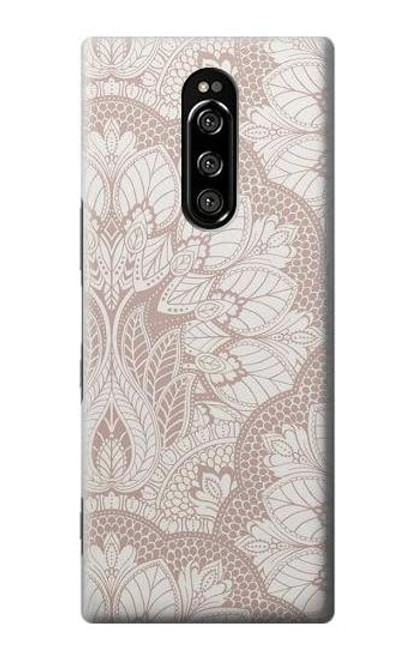 W3580 Mandal Line Art Hülle Schutzhülle Taschen und Leder Flip für Sony Xperia 1