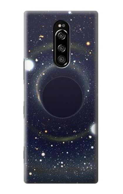 W3617 Black Hole Hülle Schutzhülle Taschen und Leder Flip für Sony Xperia 1