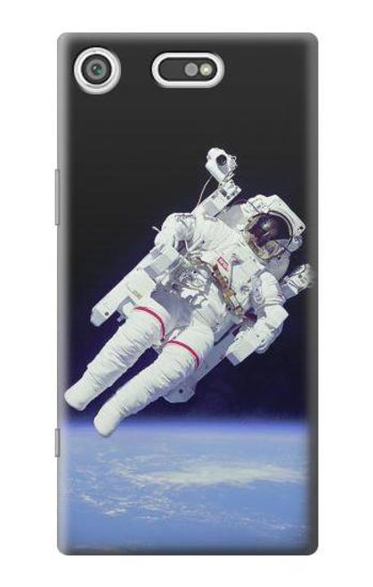 W3616 Astronaut Hülle Schutzhülle Taschen und Leder Flip für Sony Xperia XZ1