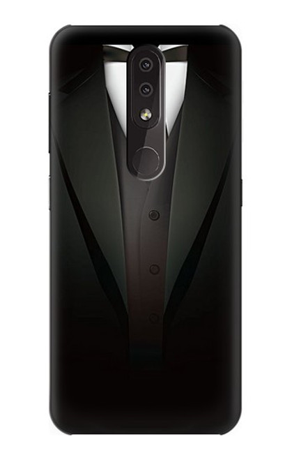 W3534 Men Suit Hülle Schutzhülle Taschen und Leder Flip für Nokia 4.2