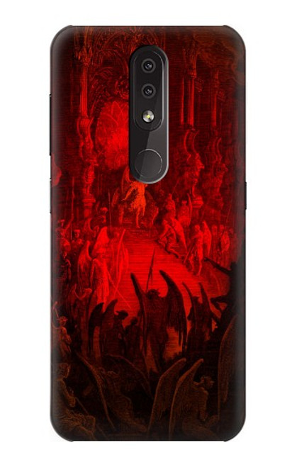 W3583 Paradise Lost Satan Hülle Schutzhülle Taschen und Leder Flip für Nokia 4.2