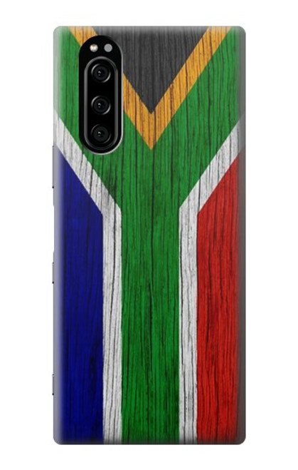 W3464 South Africa Flag Hülle Schutzhülle Taschen und Leder Flip für Sony Xperia 5