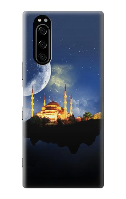 W3506 Islamic Ramadan Hülle Schutzhülle Taschen und Leder Flip für Sony Xperia 5