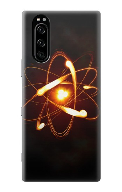 W3547 Quantum Atom Hülle Schutzhülle Taschen und Leder Flip für Sony Xperia 5