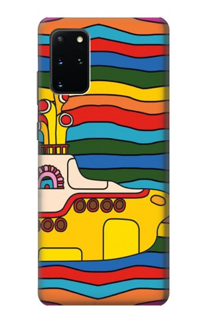 W3599 Hippie Submarine Hülle Schutzhülle Taschen und Leder Flip für Samsung Galaxy S20 Plus, Galaxy S20+